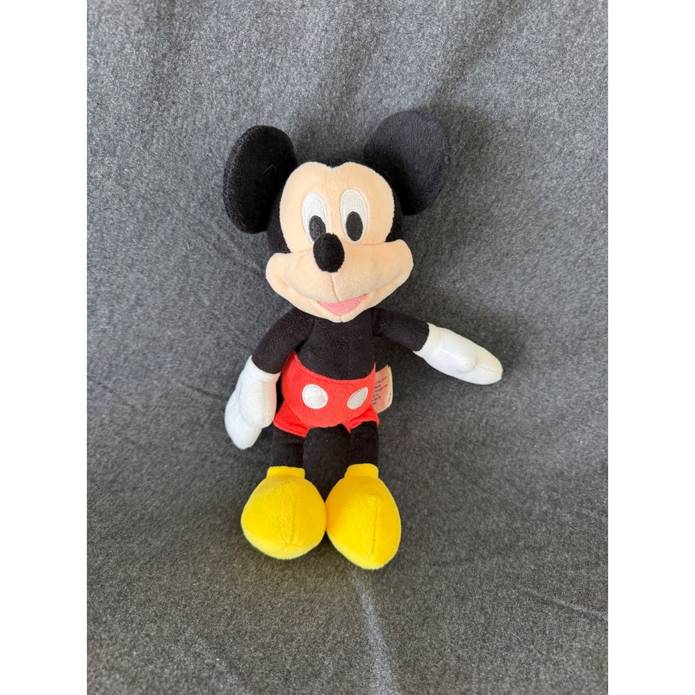 Disney Mickey Mouse Plush Just Play Classic Red Shorts Stuffed Animal 0688RH01